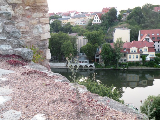 Ausblick von der Oberburg.