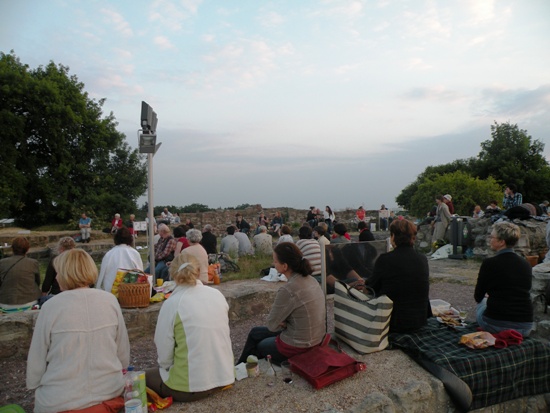 Das Picknick kann beginnen.
