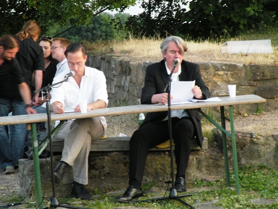 Enrico Petters und Harald Höbinger lasen aus Werken von Ludwig Tieck.