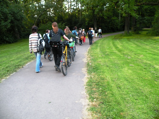 Von der Würfelwiese zur Dreierbrücke.