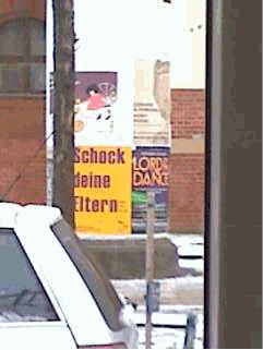 Vor dem Bergmannstrost.