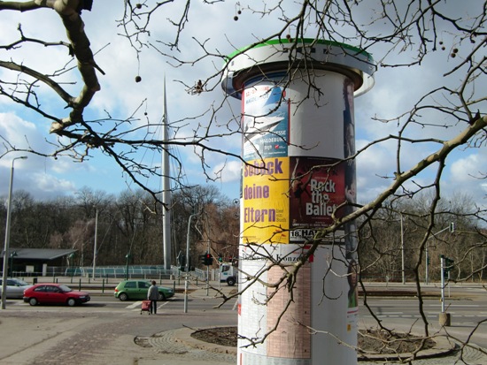 Auch im Süden von Halle - gegenüber der Rabeninsel, in der Diesterwegstraße.