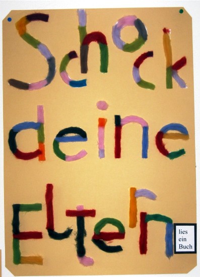 Ein Besuch in Halle hatte Auswirkung auf des Arbeiten mit Kindern aus schwierigen Familienverhältnissen in Nürnberg. Unser Plakat regte zu viel Kreativität an. Wir freuen uns über diese Ergebnisse.