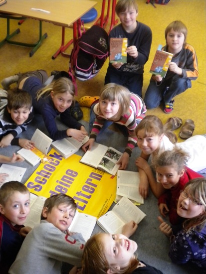 Die Schüler der Evangelischen Grundschule 